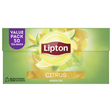 Lipton Green Citrus Thee 50 Stuks