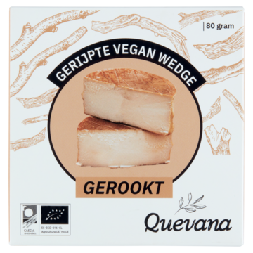 Quevana Gerijpte Vegan Wedge Gerookt 80g