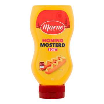 Marne Honing Mosterd Zoet 225g