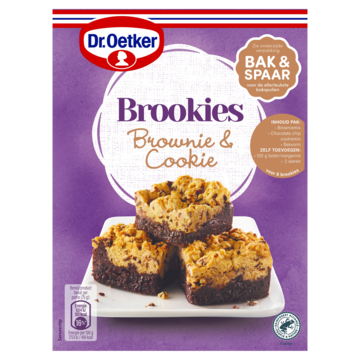 Dr. Oetker Brookies Brownie & Cookie 430g