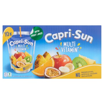 Capri-Sun Multivitamin 200 ml Pouch 10-Pack