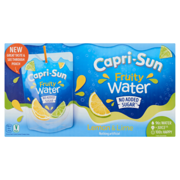 Capri-Sun Fruity Water Lemon Lime 200 ml 10-Pack