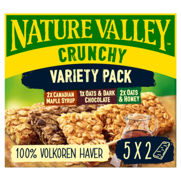Nature Valley Crunchy Variety Pack 5 x 42g
