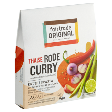 Fairtrade Original Thaise Rode Curry 70g bestellen Wereldkeukens 