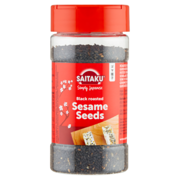 Saitaku Sesame Seeds Black Roasted 95g