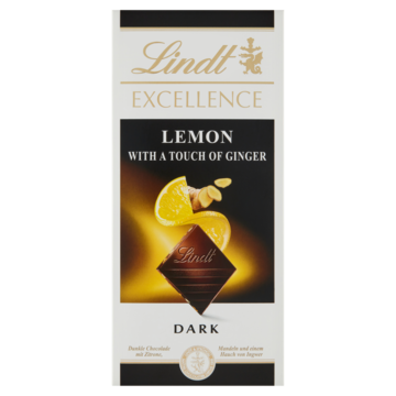 Lindt Excellence Lemon Ginger 100g