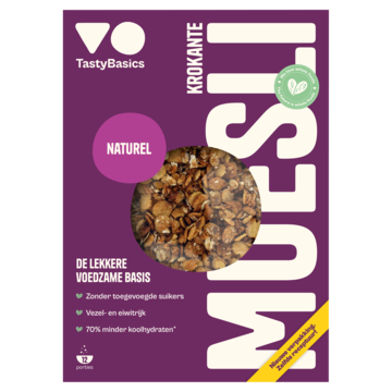 TastyBasics Muesli naturel