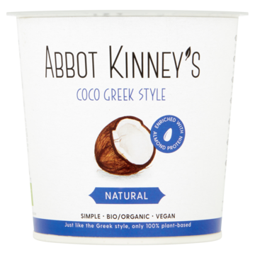 Abbot Kinney's Bio Coco Greek Style Natural 350g