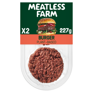 Meatless Farm 2x Vegetarische Hamburgers 227g