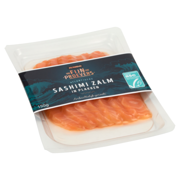 Jumbo Atlantische Sashimi Zalm in Plakken 150g