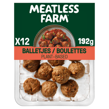 Meatless Farm 12x Vegetarische Gehaktballetjes 192g