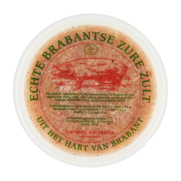 Van Iersel Vleeswaren Echte Brabantse Zure Zult 240g
