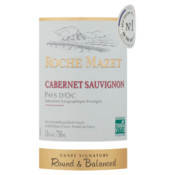 Roche Mazet - Cabernet Sauvignon - Pays d'Oc IGP - 750ML