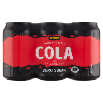 Jumbo Cola Authentic Taste Zero Sugar 6 x 330ml