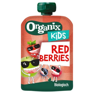 Organix Kids Red Berries Smash-100% bio fruit