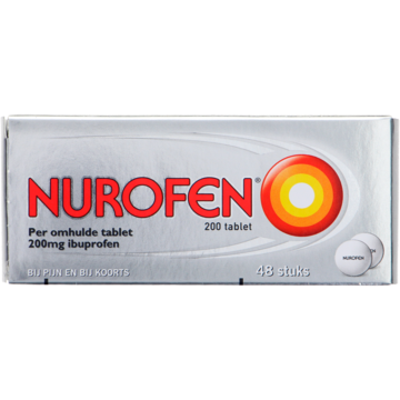 Nurofen Ibuprofen 200 mg tabletten 48 stuks