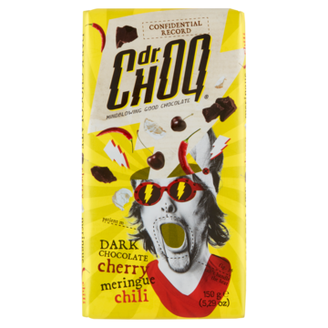 Dr. Choq Puur Chocolade Cherry Meringue Chili 150g