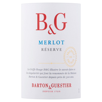 Barton & Guestier - Réserve - Merlot - 750ML
