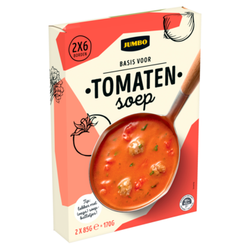Jumbo Basis voor Tomaten Soep 2 x 85g
