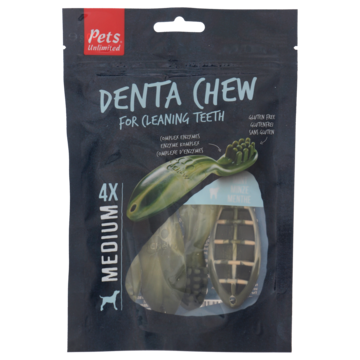Pet's Unlimited Denta Chew Medium 100Gr