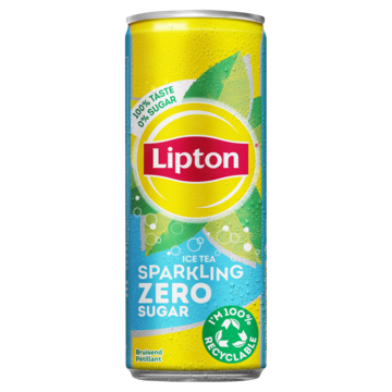 Lipton Ice Tea Sparkling Sparkling Zero Sugar 250ml