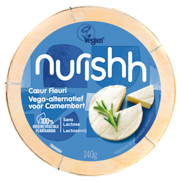 Nurishh Vega-Alternatief voor Camembert 140g