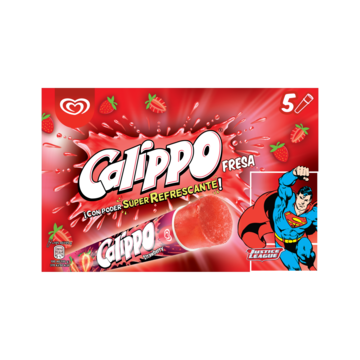 Ola IJs Calippo Aardbei 5 Stuks 525g