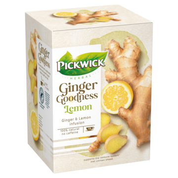 Pickwick Ginger Goodness Lemon Kruidenthee