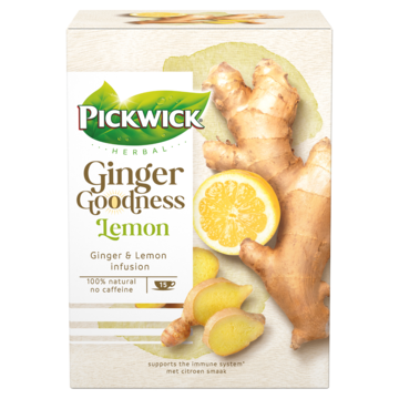 Pickwick Ginger Goodness Lemon Kruidenthee