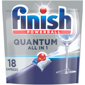 Finish Quantum All in 1 Regular Vaatwastabletten - 18 Stuks