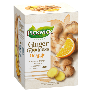 Pickwick Ginger Goodness Orange Kruidenthee