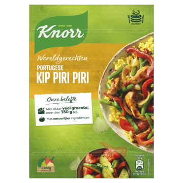 Knorr Wereldgerechten Maaltijdpakket Portugese Kip Piri Piri 205g