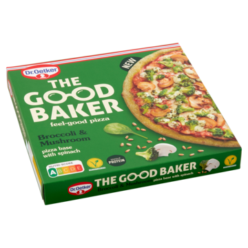Dr. Oetker The Good Baker Pizza Broccoli and Mushroom 365g