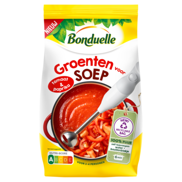 Bonduelle Groenten voor Soep Tomaat & Paprika 600g