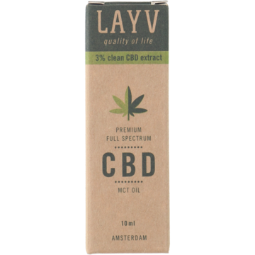 Layv - Clean CBD 300 mg olie 10ml