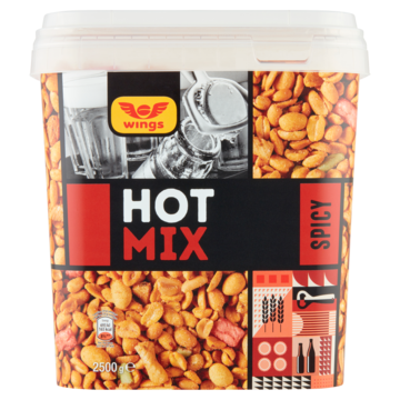 Wings Hot Mix Spicy 2500g