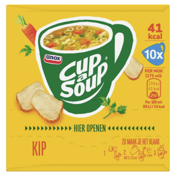 Unox Cup-a-Soup Kip 10 x 175ml