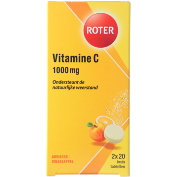 Roter Vitamine extra C 1000 mg bruistabletten duo-verpakking