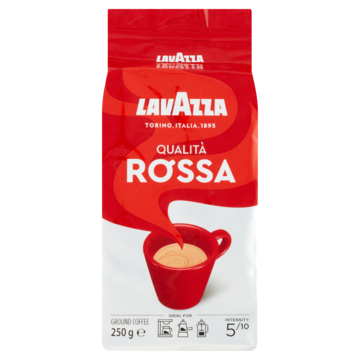 Lavazza Qualita Rossa gemalen filterkoffie 250g bij Jumbo