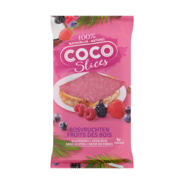 Coco Slices Bosvruchten 200g