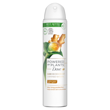 Dove Powered by Plants Eco Deodorant Spray Ginger 75ml