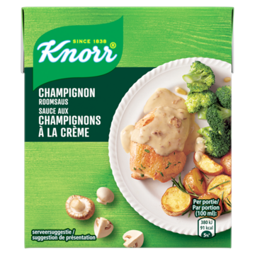 Knorr Saus Champignon Roomsaus 300ml
