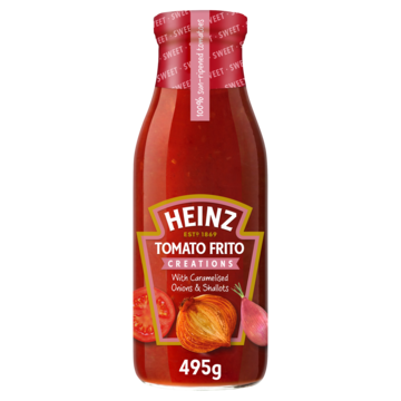 Heinz Tomato Frito Creations met Gekarameliseerde Uien & Sjalotten