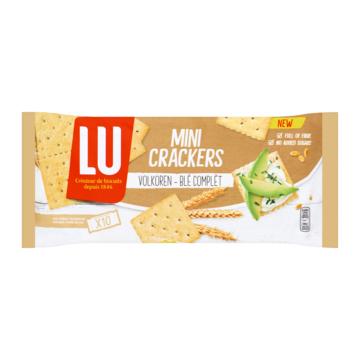 Lu Mini Crackers Volkoren 10 Stuks 250 G Bij Jumbo lu kopen in de aanbieding
