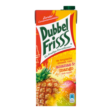 Dubbelfrisss Ananas Mango 15 L Bij Jumbo dubbelfrisss kopen in de aanbieding