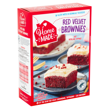 HomeMade Mix voor Red Velvet Brownies 355g