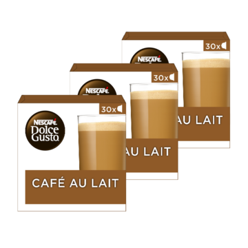 Nescafé Dolce Gusto Café au Lait 3 x 30 