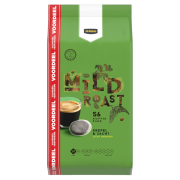 Jumbo Koffie Pads Mild Roast Voordeelverpakking 56 Stuks