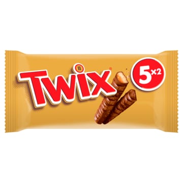 Twix chocolade repen 5 x 2 stuks