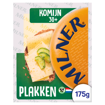 Milner 30 Komijn Kaas Plakken 175g